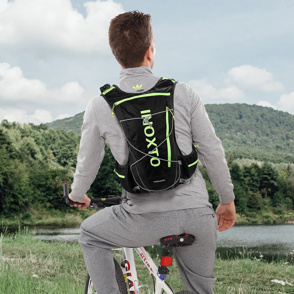 8L Hydration Vest Backpack – Running, Cycling, Hiking with 1.5L Bladder & 2x500ml Bottles
